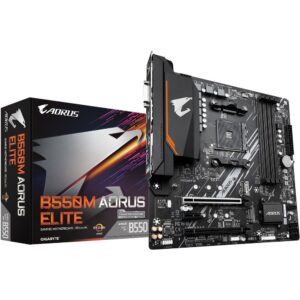 Gigabyte B550M Aorus Elite AMD AM4 microATX Motherboard - New