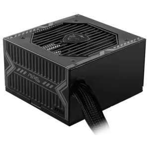 MSI MAG A650BN 650W Power Supply, 80 PLUS Bronze Up to 85%, DC-DC Circuit Design, Active PFC, 120mm Low Noise Fan