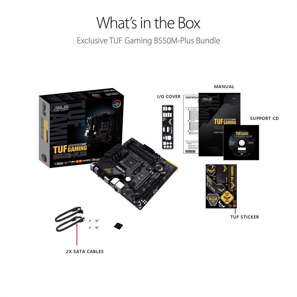 ASUS TUF Gaming B550M-Plus WiFi II - New - Image 2