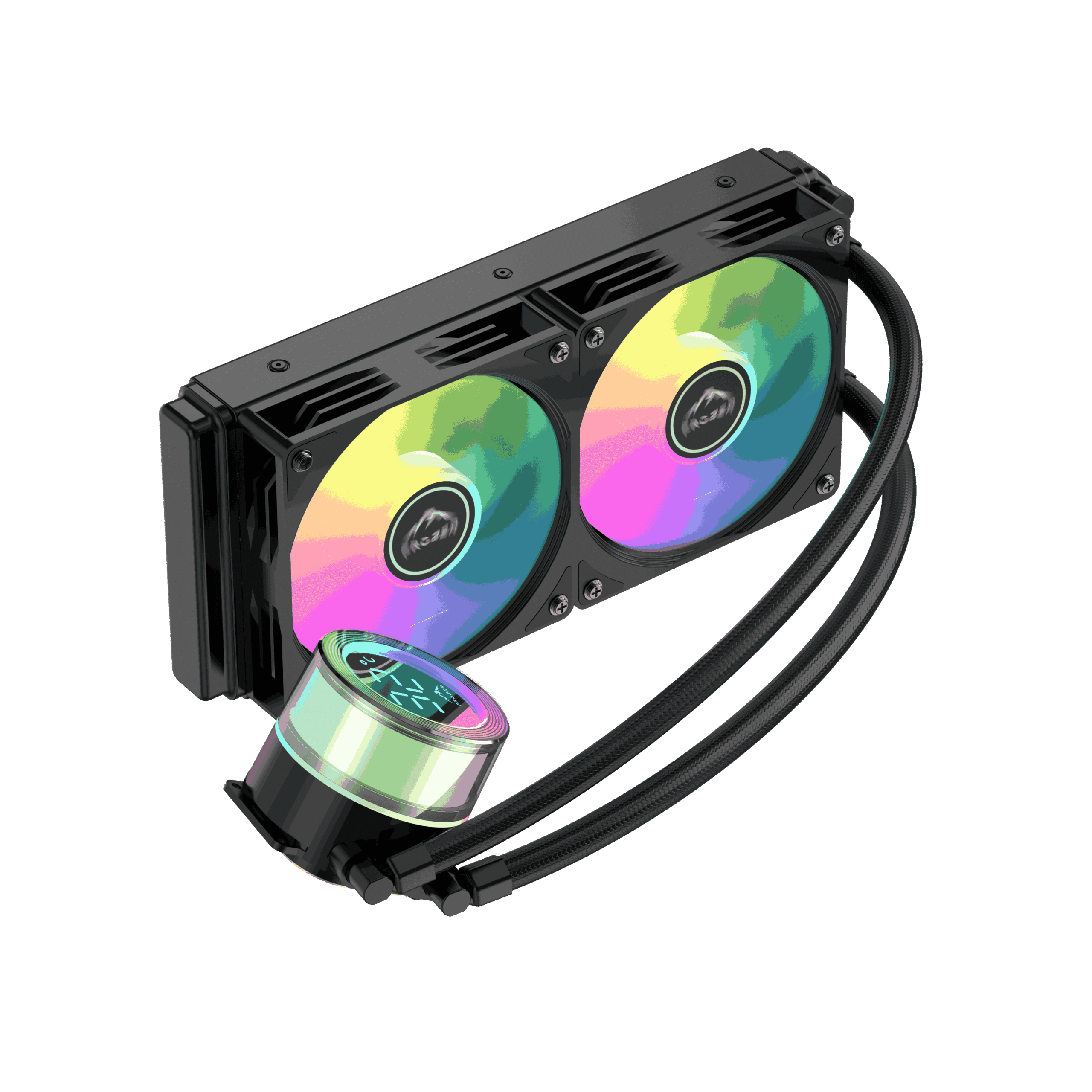 Frozer Ice Emperor 240mm LCD Liquid Cooler - Image 2