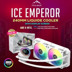 Frozer Liquid cooler Ice Emperor 240mm AIO White