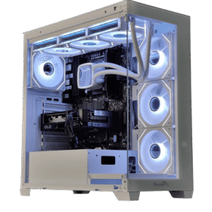 Thunder Nova ATX ARGB Mid Tower Gaming Case ( White)