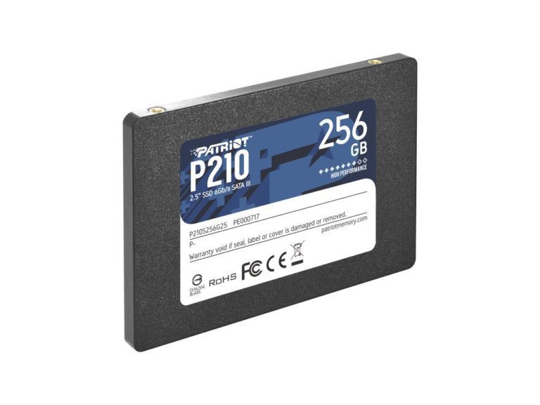 Patriot P210 256GB 2.5" SATA SSD